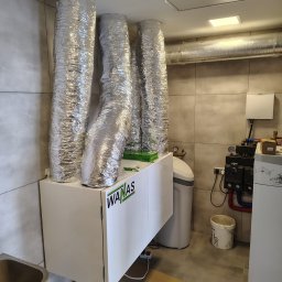 Montaż rekuperacji w domu Elbląg