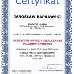 Prusator Limited - Zwalczanie Pluskiew Warszawa