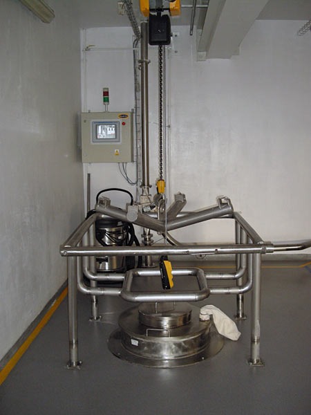 Przykład wykonania zasypu do produktów suchych