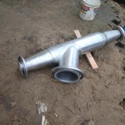 SPAWINSTAL - Trójnik na zamówienie - wbudowany w istniejącą instalację .