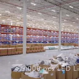 Montaż oświetlenia - Mezzanina 4 poziomy