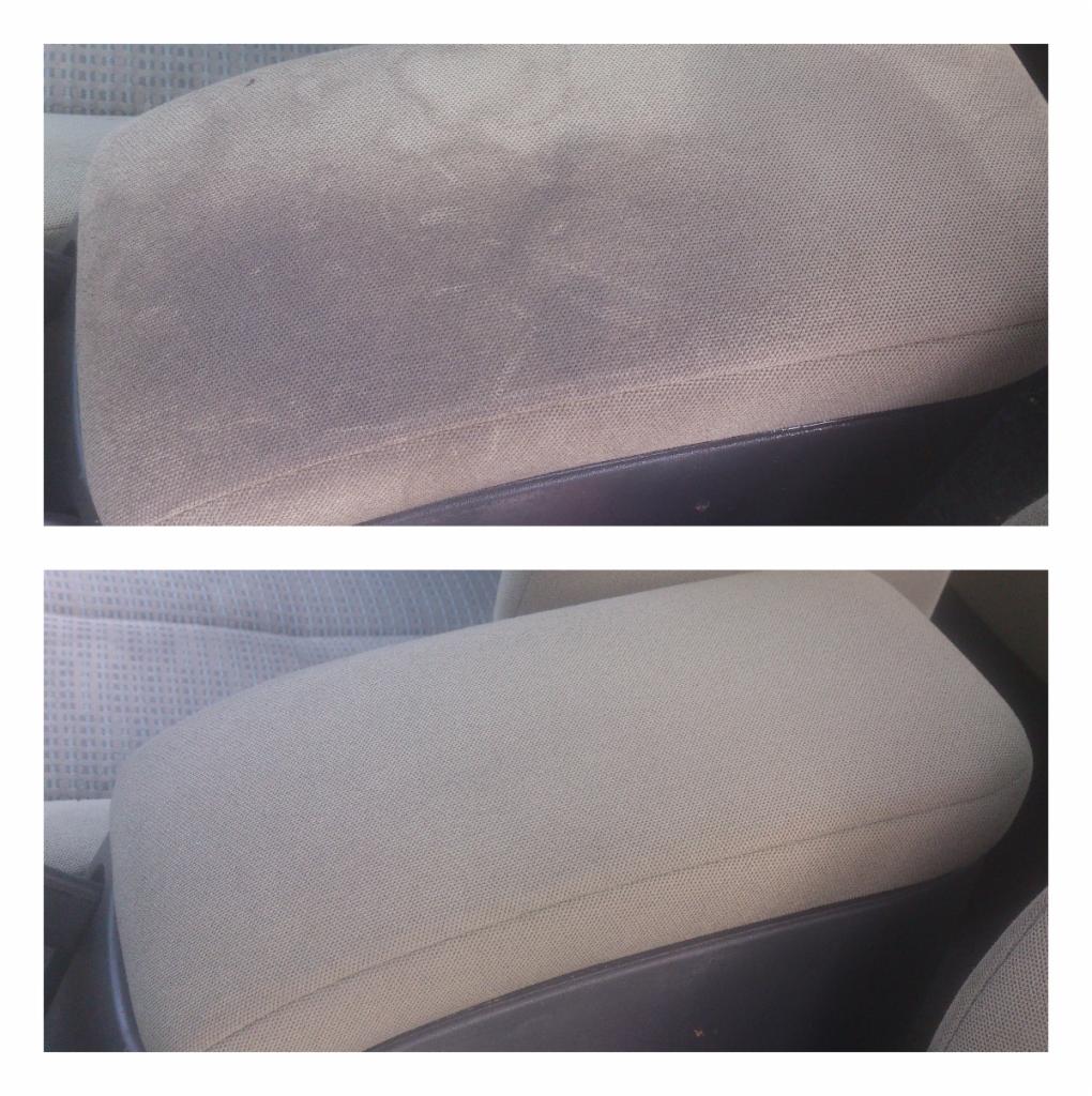 Efekt prania podłokietnika w samochodzie