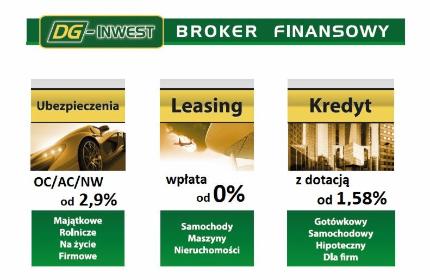 DG-INWEST FINANSE S.A. Placówka Partnerska w Sandomierzu - Kredyt samochodowy Sandomierz