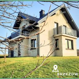 Adaptacja projektu budynku mieszkalnego jednorodzinnego (Archon - dom w rododendronach) - Brzezowa (Gmina Łapanów)