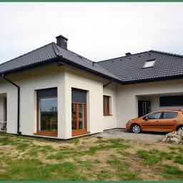 Realizacja indywidualnego projektu budynku mieszkalnego - Łapczyca (Gmina Bochnia)