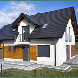Poręba Spytkowska (Gmina Brzesko) - adaptacja projektu budynku mieszkalnego jednorodzinnego (wg projektu Pracowni Projektowej Extradom - Alandra) - wykonana w 2019r.