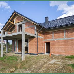 Łapczyca (Gmina Bochnia - adaptacja (ze zmianami) projektu budynku mieszkalnego jednorodzinnego (wg projektu Pracowni Projektowej Extradom - E-198 /WAX 1098/) - wykonana w 2019r.