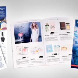 Cocktail Creative sp. z o.o. - Katalog z ofertą perfum i zegarków LOT Shop&More, prezentujący produkty marek Lancome, Dolce & Gabbana, Givenchy oraz Victorinox.