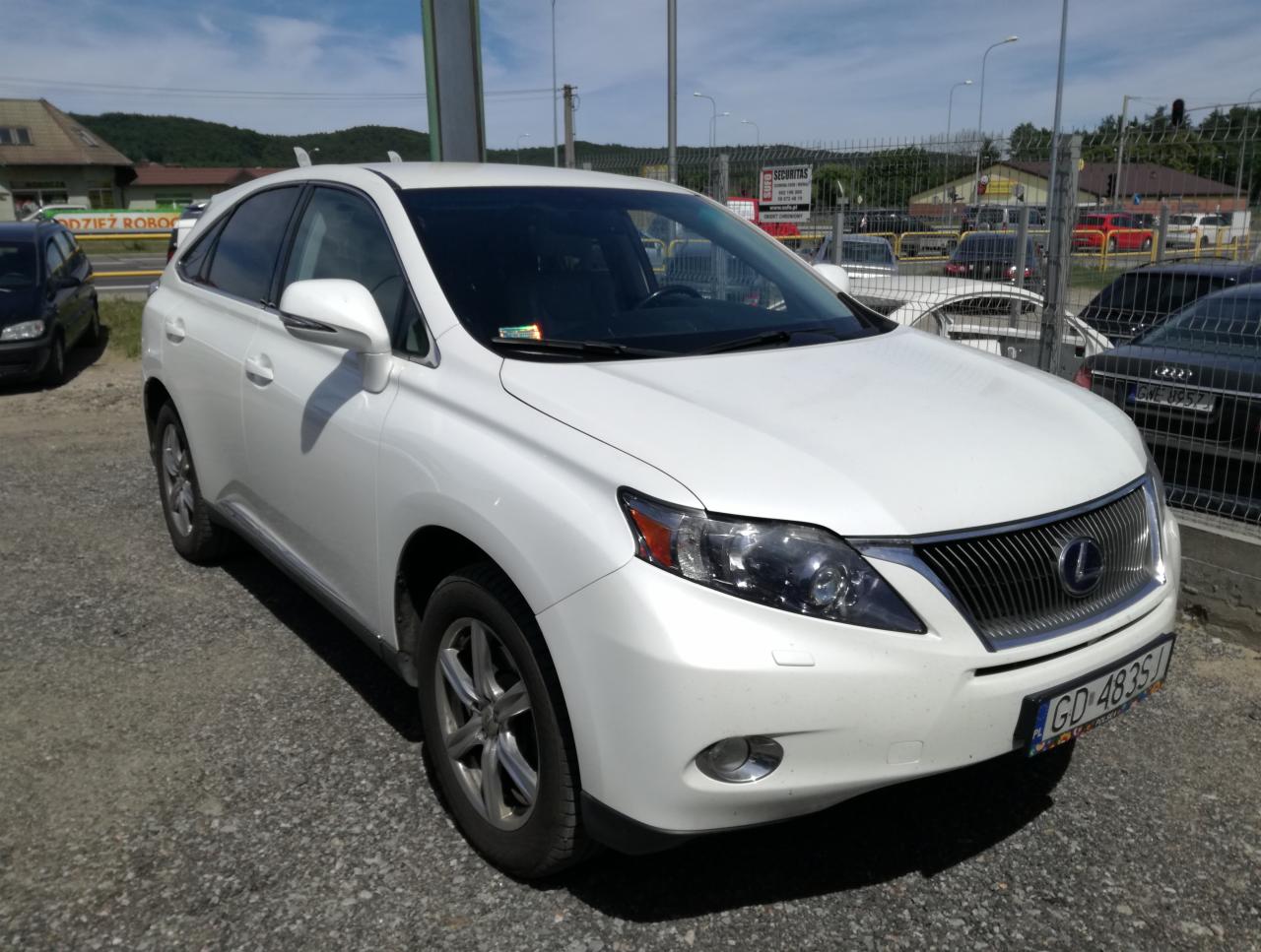 Lexus RX 450 Hybryda LPG