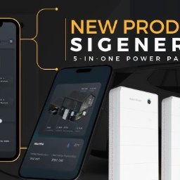 Nowy produkt 5 w jednym wraz z awaryjnym zasilaniem.Pełna niezależność energetyczna.Kompesacja mocy biernej. Ładowanie samochodów EV po DC