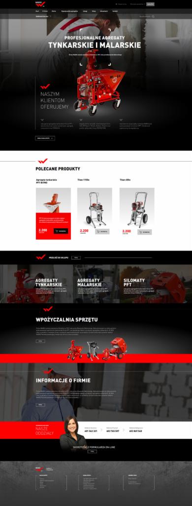 Strony internetowe pod zamówienie