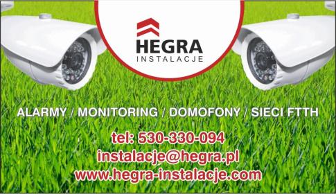 HEGRA Instalacje - Monitoring Bydgoszcz