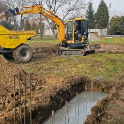 Niwelacja terenu Kraków 2