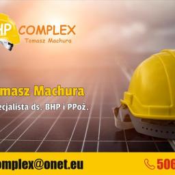 Wizytówka BHP COMPLEX Tomasz Machura