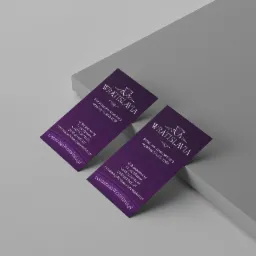 wizytówki projektowanie druk, foliowane, lakier UV