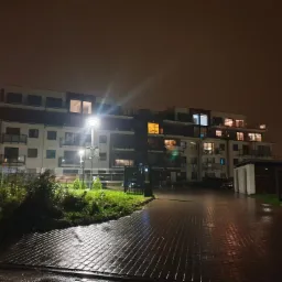 City Park Słupsk, elewacja, tarasy, balustrady