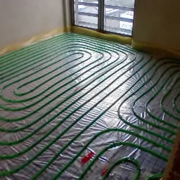 Montaż ogrzewania podłogoweg