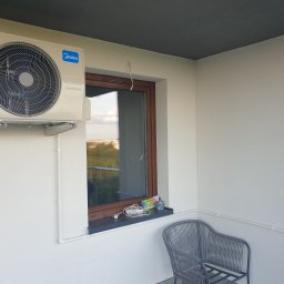 Klimatyzacja w mieszkaniu.