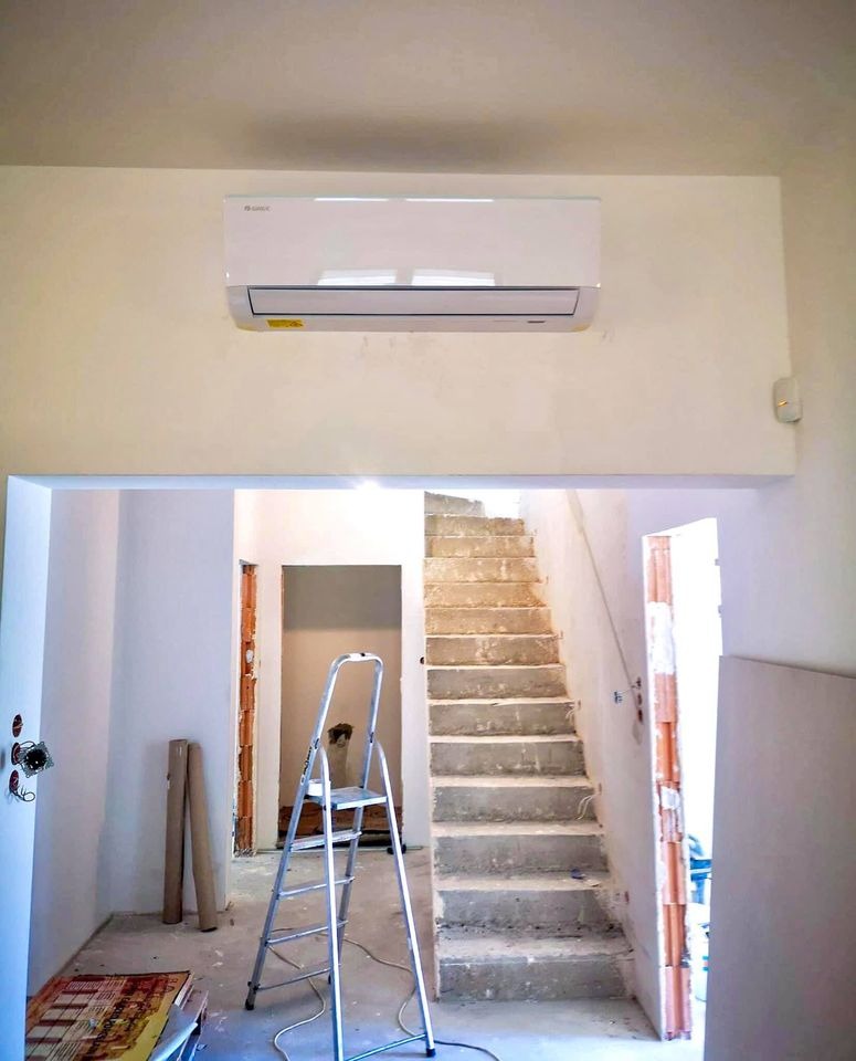 Montaż klimatyzacji GREE w stanie deweloperskim