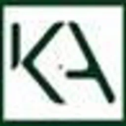 Logo Kancelarii Adwokackiej z zielonym kwadratem w tle. Litery 'KA' tworzą spójny, nowoczesny znak graficzny.