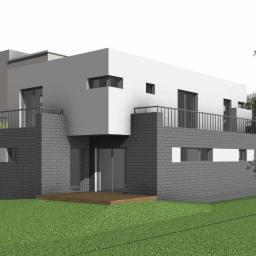 Projekt koncepcyjny rozbudowy domu jednorodzinnego na Żoliborzu