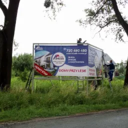 Montaż i wydruk banera reklamowego