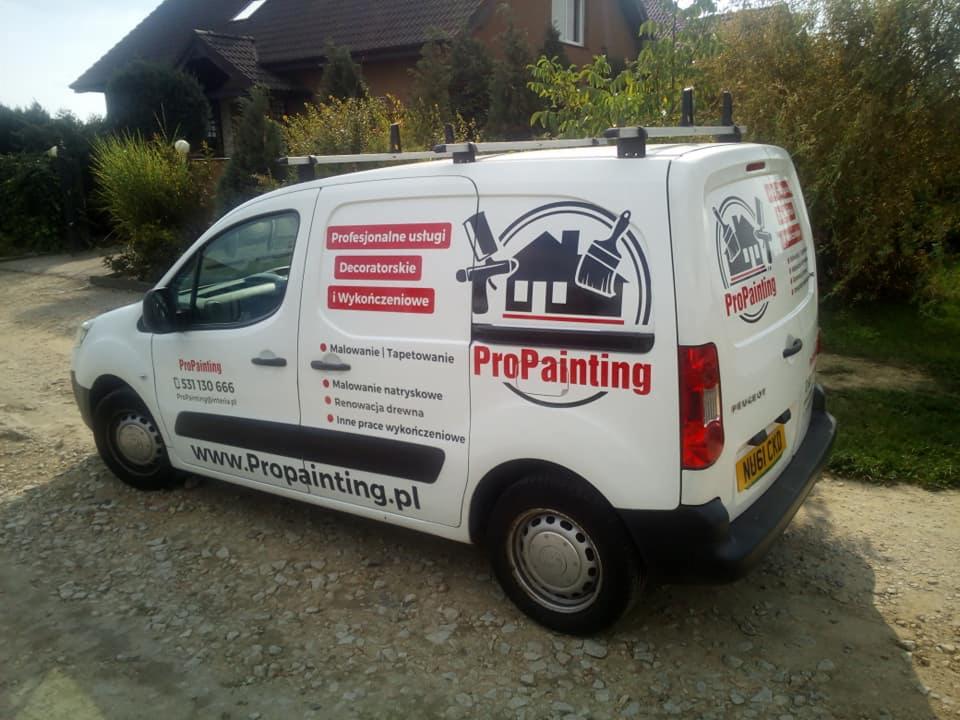 Oklejanie folią ploterową