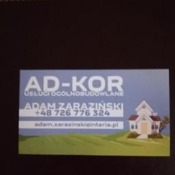 AD-KOR Adam Zaraziński Usługi ogólnobudowlane - Serwis Okien Złotoryja