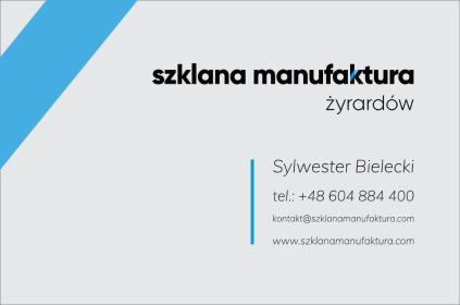 Szklana Manufaktura Mateusz Obst - Szklarz Żyrardów