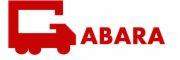 Czerwone logo firmy ABARA z graficznym symbolem ciężarówki po lewej stronie nazwy.