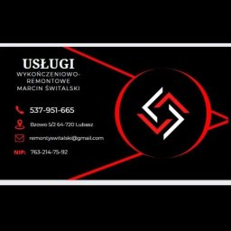 Usługi Wykończeniowo-Remontowe Marcin Świtalski - Płyty Karton Gips Lubasz