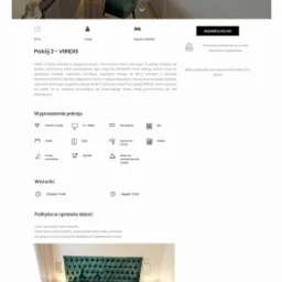 Projekt strony dla hotelu