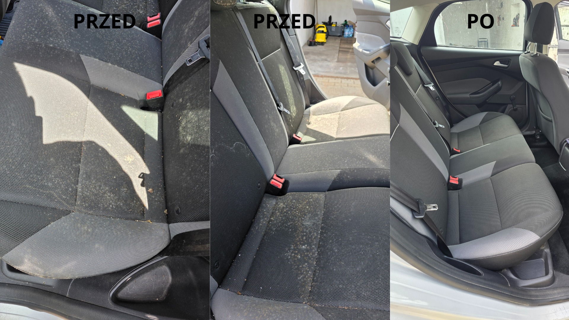 Pranie tapicerki samochodowej