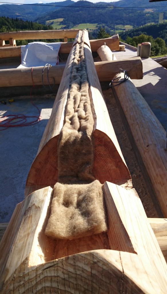 Izolacja z owczej wełny