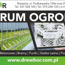 DREWBOR RAFAŁ BORAWIAK - Staranne Ogrodzenie Panelowe Drewniane w Mielcu