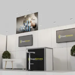 modułowe stoisko targowe