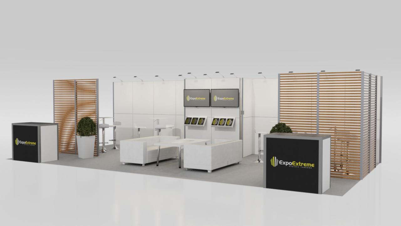 systemowa zabudowa wystawiennicza