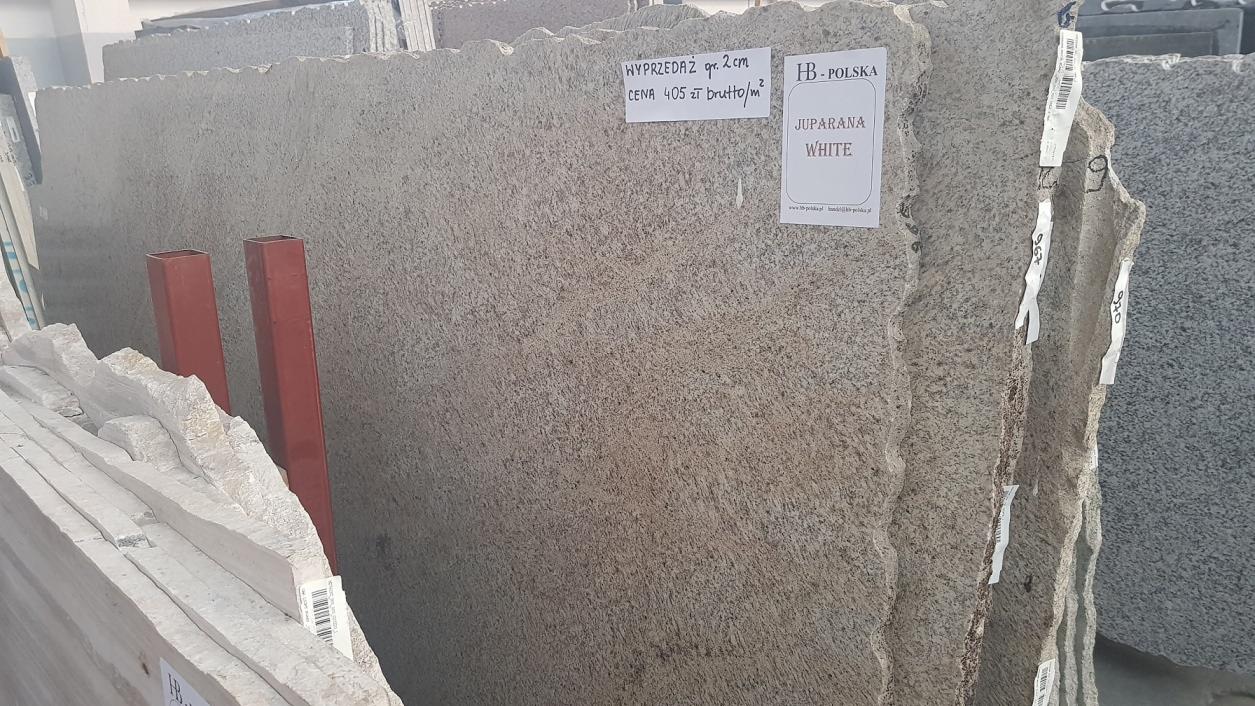 Juparana White gr. 2 cm