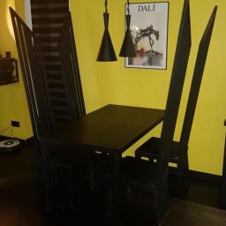 stół + krzesła industrial / loft