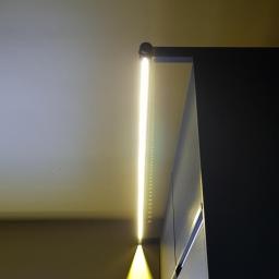 listwa oświetleniowa LED czarna metal 2