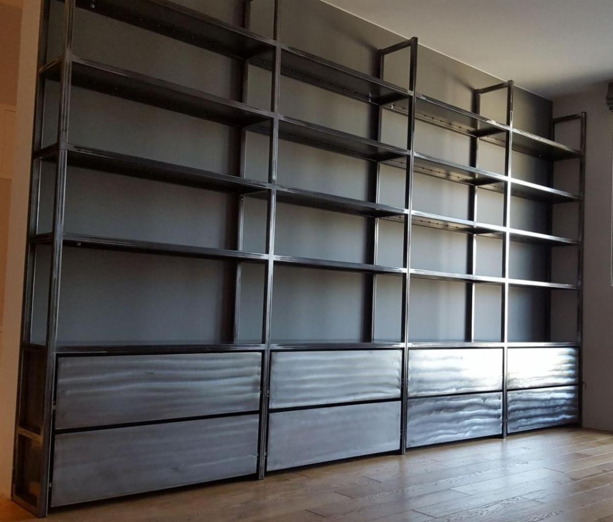 regał metal industrial / loft