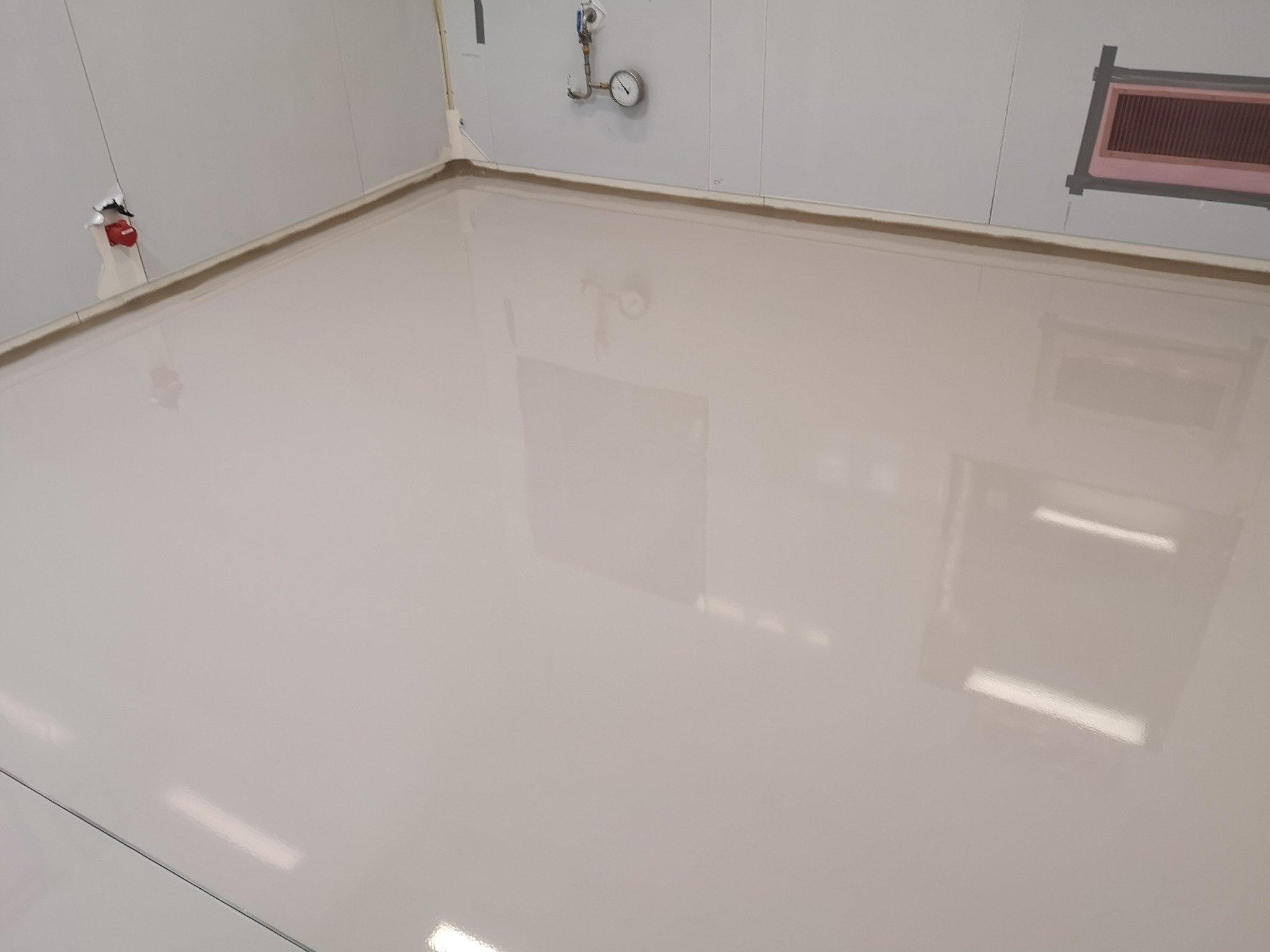 Posadzka wylewana gładka