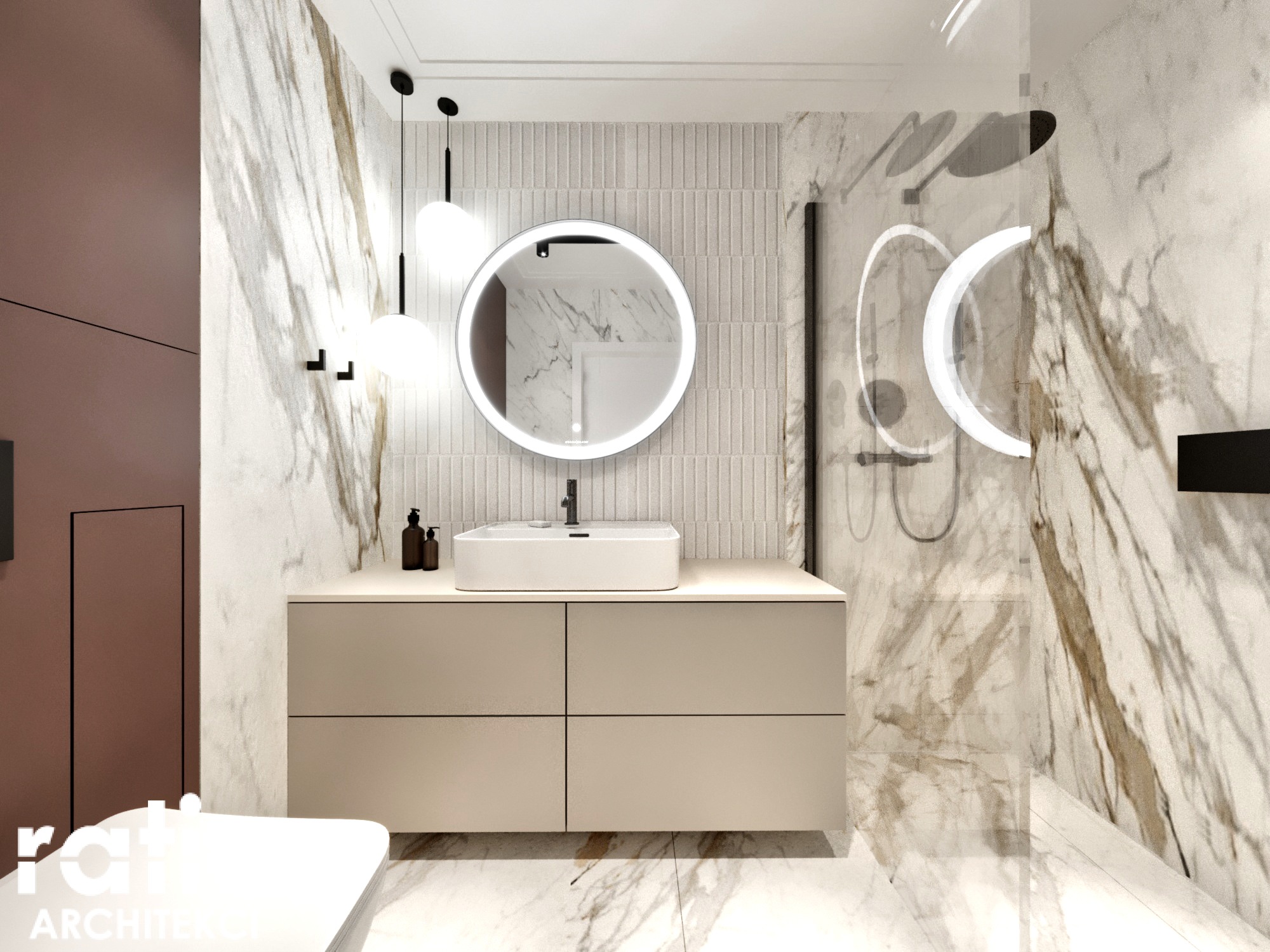 Projekt nowoczesnego mieszkania