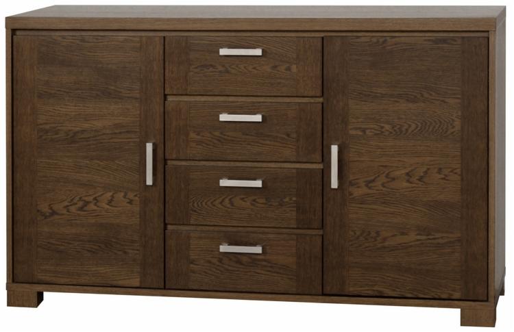 Dębowa komoda Milano SM-K8 Kolor orzech