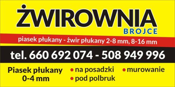 Żwirownia Brojce - Piasek Brojce