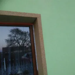 Elewacja metodą natryskową