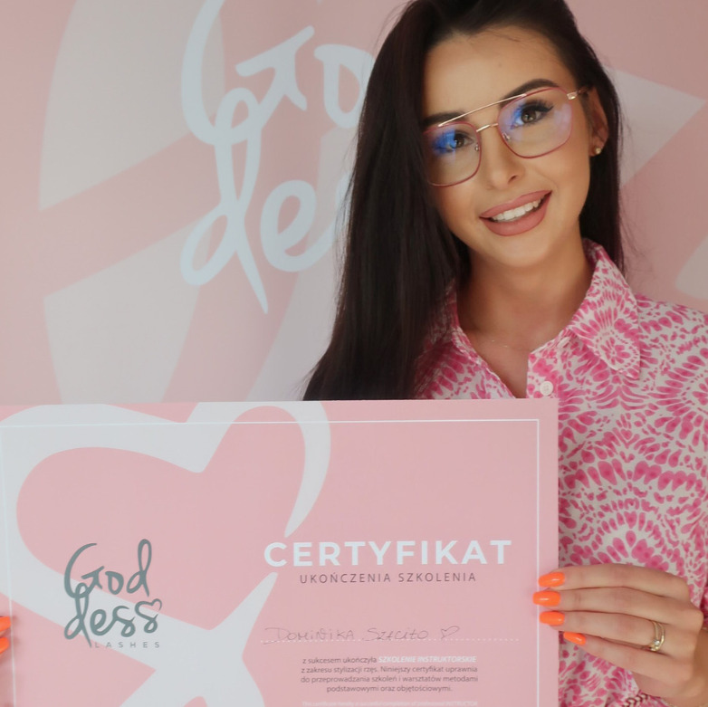 Certyfikowany Instruktor Rzęs Goddess Lashes - województwo pomorskie.