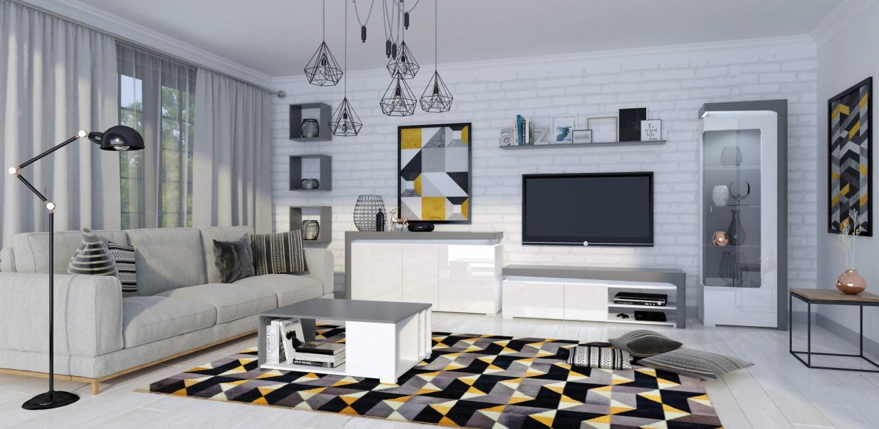 Aranżacja wnętrza salonu 2