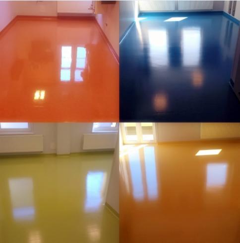 Odświeżenie kolorów wykładziny - efekt lustra