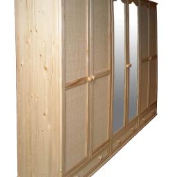 Łóżka, szafy, komody, szafki nocne z drewna sosnowego - PRODUCENT